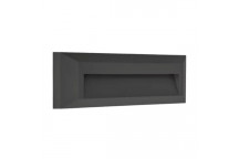 OPL003 LED 2W RECTANGULAR DOWN FACE BLACK (SYNERJI)