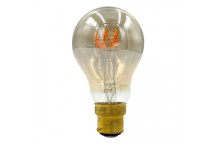 FILAMENT LED 3W DECO A60 DIMMABLE BC AMBER (SYNERJI)