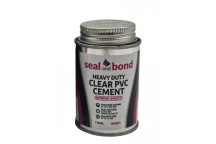GLUE PVC S&B CLEAR 118ML HD IN TIN  SB33021