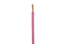 CUT H/WIRE 1MM PVC (PINK) /100M