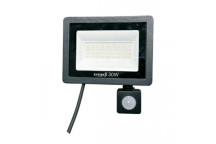 FLOODLIGHT LED 30W PIR DOB 6000K (SYNERJI)