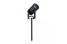 4566.01.30 PIXEL 50W GU10 SPIKE LIGHT BLACK IP65