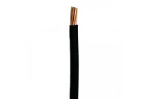 CUT H/WIRE 4MM PVC (BLK) /100M