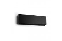 OWL002 6W LED OUTDOOR WALL LIGHT BLACK 4000K (SYNERJI)