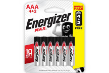 ENERGIZER LR03 AAA/4+2 FREE BKUCE92BP4T/2