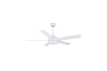 SYNERJI 52\" CEILING FAN 5 BLADE 24W LED CCT WHITE