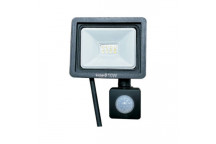 FLOODLIGHT LED 10W PIR DOB 6000K (SYNERJI)