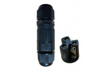 JOINT 3WAY CONNECTOR 24A   1-2.5MM BLK IP66