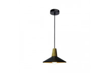 PN008 BLACK PENDANT E27 (SYNERJI)