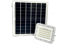 100W SOLAR LED FLOOD WITH PANEL + REMOTE SYNERJI