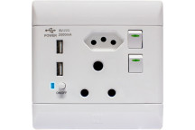 CBI 4X4 2XUSB/1X16A 1XEURO  +PL. PS685USB-P