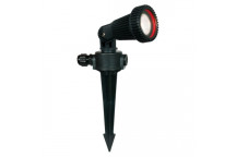 GS006 240V PLASTIC GARDEN  SPIKE BLK (35W)