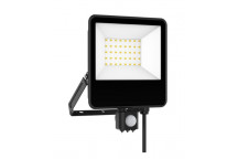 FLOODLIGHT 50W SENSOR LED 240V ATLAS 6000K (MESMERIZE)