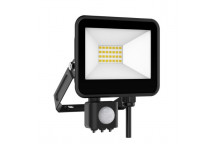 FLOODLIGHT 30W SENSOR LED 240V ATLAS 6000K (MESMERIZE)