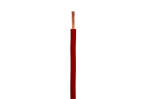 H/WIRE 1MM PVC (RED) /100M