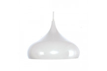 PN010 WHITE PENDANT E27 (SYNERJI)