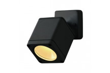 KUBE TILT GU10 BLACK WALL LIGHT SYOK03BK (SYNERJI)