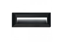 FT025 2W LED OUTDOOR IP65 WALL LIGHT BLACK