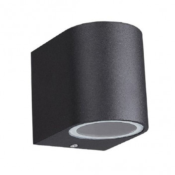 OWL003 OUTDOOR 1XGU10 WALL LIGHT BLACK (SYNERJI)
