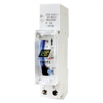 TIMER DIN-RAIL 24HR TOP    TRONIC TMDT2