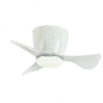 SYNERJI 23\" CEILING FAN 3 BLADE 24W LED CCT WHITE