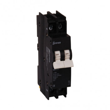 MCB 32A D/P 3KA SCHENKER   13MM GL1SMC2032