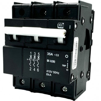 CBI 45A T/P (26MM) 6KA SAMITE MCB  QFE-3(26)