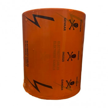 TAPE DANGER ORANGE H/DUTY  (35.7MTR PER KG)/MTR