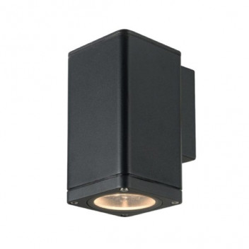 KUBE SINGLE GU10 BLACK WALL LIGHT SYOK01BK (SYNERJI)