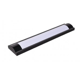 SYNERJI 2FT WIRED FOR LED T8 BATTEN FITTING BLACK