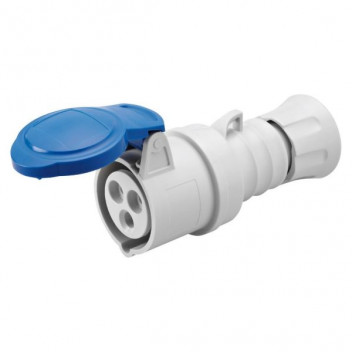 CEE COUPLER 32A 3 PIN IP44