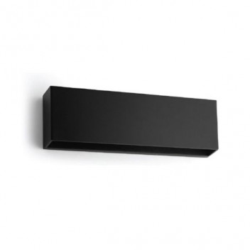 OWL002 6W LED OUTDOOR WALL LIGHT BLACK 4000K (SYNERJI)