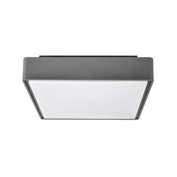 OBH003 LED 21W SQUARE B/HEAD GREY 4000K (SYNERJI)