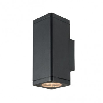 KUBE TWIN 2XGU10 BLACK WALL LIGHT SYOK02BK (SYNERJI)