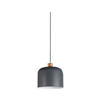 PN009 GREY/WHITE PENDANT E27 (SYNERJI)