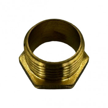 BUSH MALE 25MM BRASS 131025