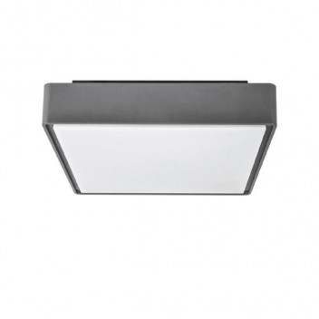 OBH001 LED 10W B/HEAD SQUARE GREY 4000K (SYNERJI)