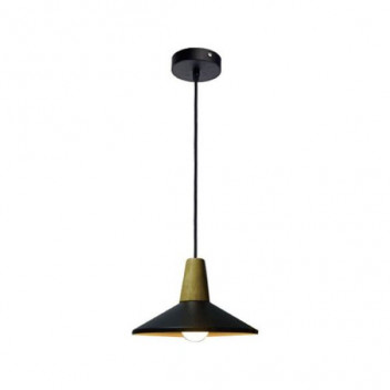 PN008 BLACK PENDANT E27 (SYNERJI)