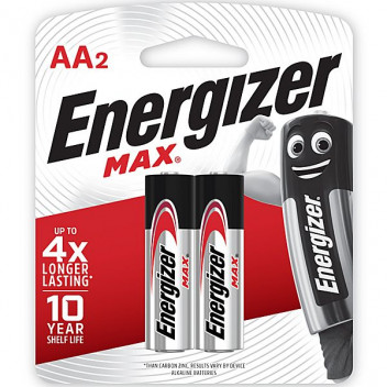 ENERGIZER LR06 (AA) /2 PACK BKUCE91BP2T MAX