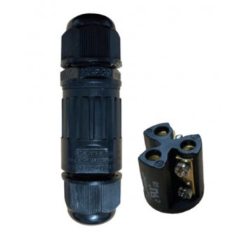 JOINT 3WAY CONNECTOR 10A   1-1.5MM BLK IP66