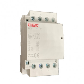 CONTACTOR MODULAR 54MM 40A 4P 4NO. GLIMC544       0440