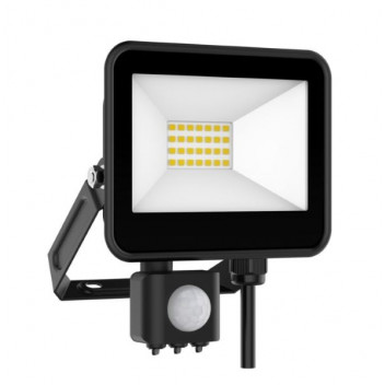 FLOODLIGHT 30W SENSOR LED 240V ATLAS 6000K (MESMERIZE)