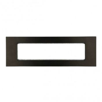 MATRIX BLACK PLATE FOR 8WAY CLUSTER BOX CP1008