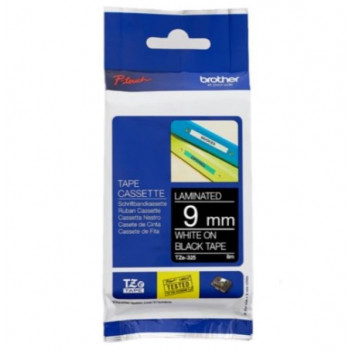 P-TOUCH TAPE 9MM TZE221    BLK/WHT