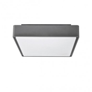 OBH002 LED 16W SQUARE B/HEAD GREY 4000K (SYNERJI)