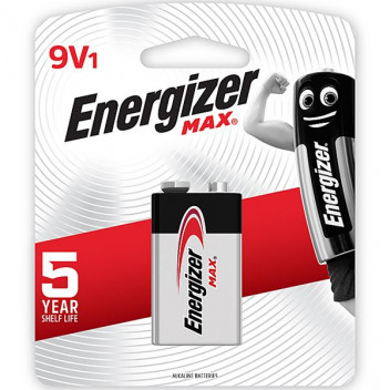 ENERGIZER 6LR61 9V / EACH  BKUC522BP1T MAX