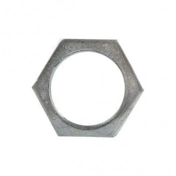 LOCKNUT 25MM HEX GALV      181025