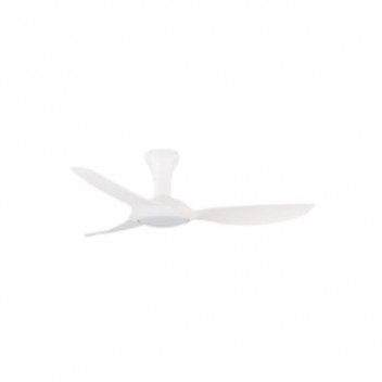 SYNERJI 52\" CEILING FAN 3 BLADE 24W LED CCT WHITE