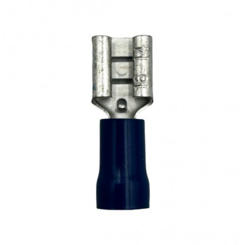 TERM-INS.TF2DF CONN (BLUE) /100 FULL INSULATED