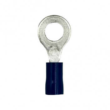 TERM-INS 2R6 RING (BLUE)   /100